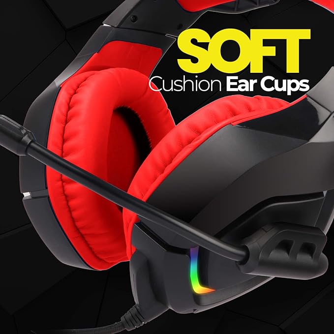 ZEBRONICS Zeb-Rush-GAMING-RED