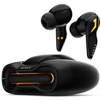 Boult Audio UFO Truly Wireless in Ear Earbuds with 48H Playtime Made in India (Black Gloss)