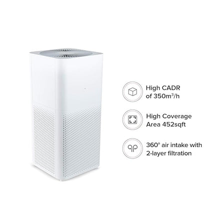 Mi Air Purifier 2C with True HEPA Filter (White)