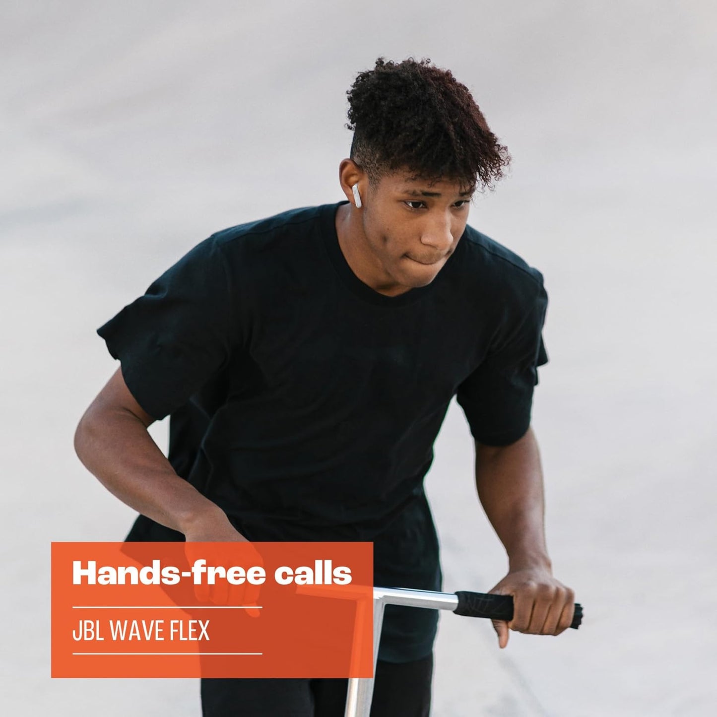 JBL Newly Launched Wave Flex in-Ear Wireless Earbuds TWS with Mic,App for Custom Extra Bass EQ, 32Hrs Battery, Quick Charge