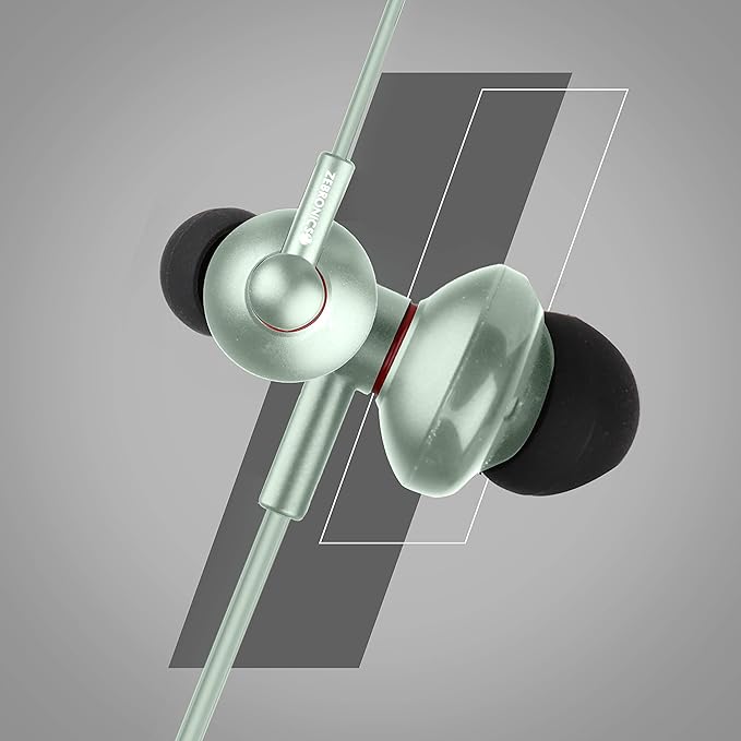 ZEBRONICS Zeb-Buds 10 (green) In Ear Wired Earphones
