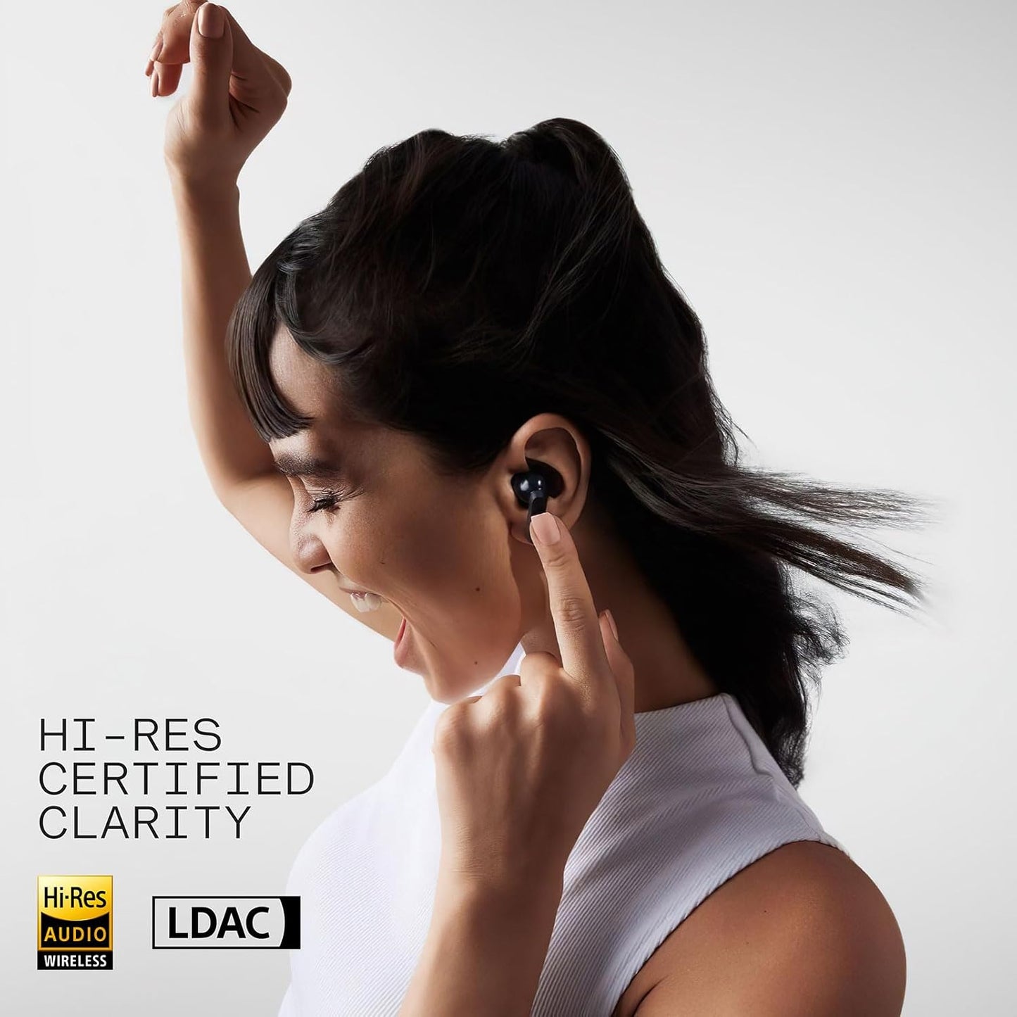 CMF Buds Pro 2 Wireless Earbuds, Hi-Res Audio with LDAC, 50 dB Hybrid Noise Cancelling Earbuds