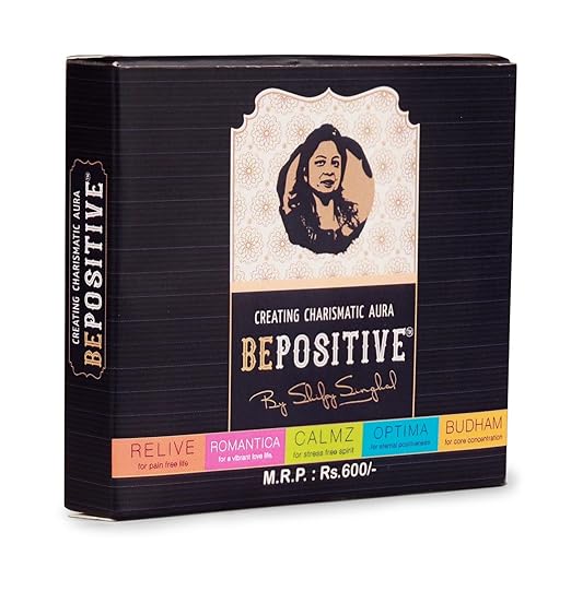 BEPOSITIVE Perfume Combo for Men and Women - Long Lasting EDP Fragrance with Vastu Compliant Bottles, Pack of 5, Each 1 oz Crystal Clear Unisex Essential Scents