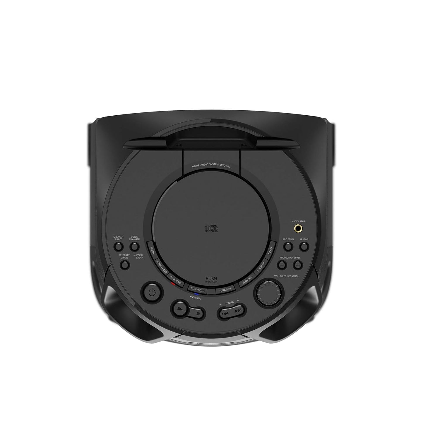 Sony MHC-V13 High-Power Party Speaker with Bluetooth connectivity Jet bass Booster,Mic/Guitar