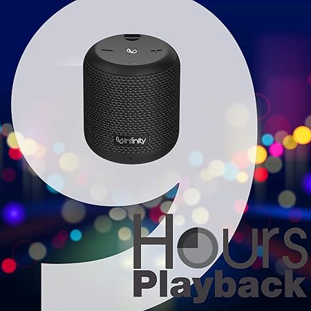 (Open Box) INFINITY by Harman Fuze 100 5W Bluetooth Speaker (Black, Mono Channel)