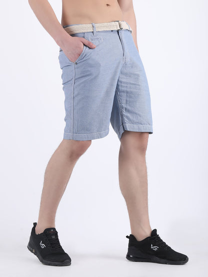 76874 DNR Men's Light Blue Bermuda