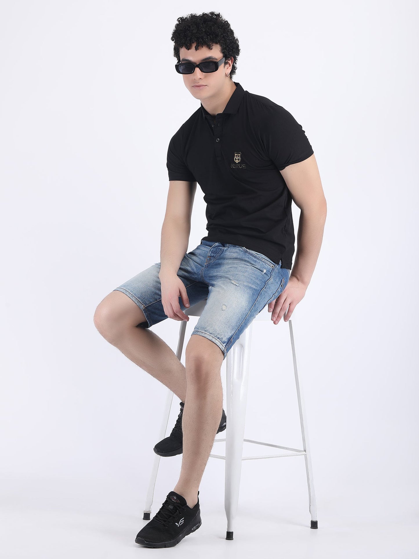 76915 DNR Men's Light Blue Bermuda