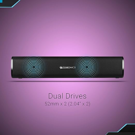 ZEBRONICS Zeb-VITA PLUS (GREY) -PORTABLE BT SPEAKER