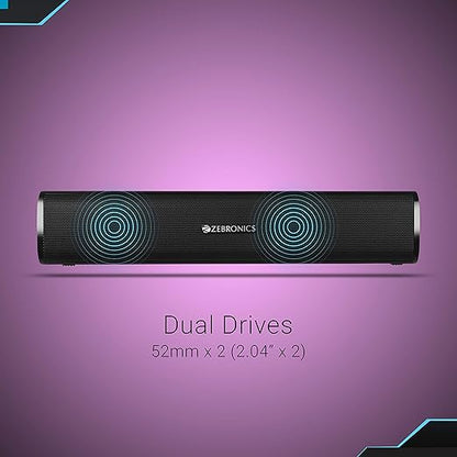 ZEBRONICS Zeb-VITA PLUS (GREY) -PORTABLE BT SPEAKER