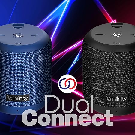 (Open Box) INFINITY by Harman Fuze 100 5W Bluetooth Speaker (Black, Mono Channel)