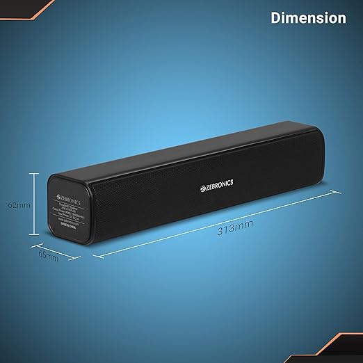 ZEBRONICS Zeb-VITA PLUS (GREY) -PORTABLE BT SPEAKER