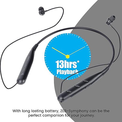 ZEBRONICS Zeb-SYMPHONY-Bluetooth neckband