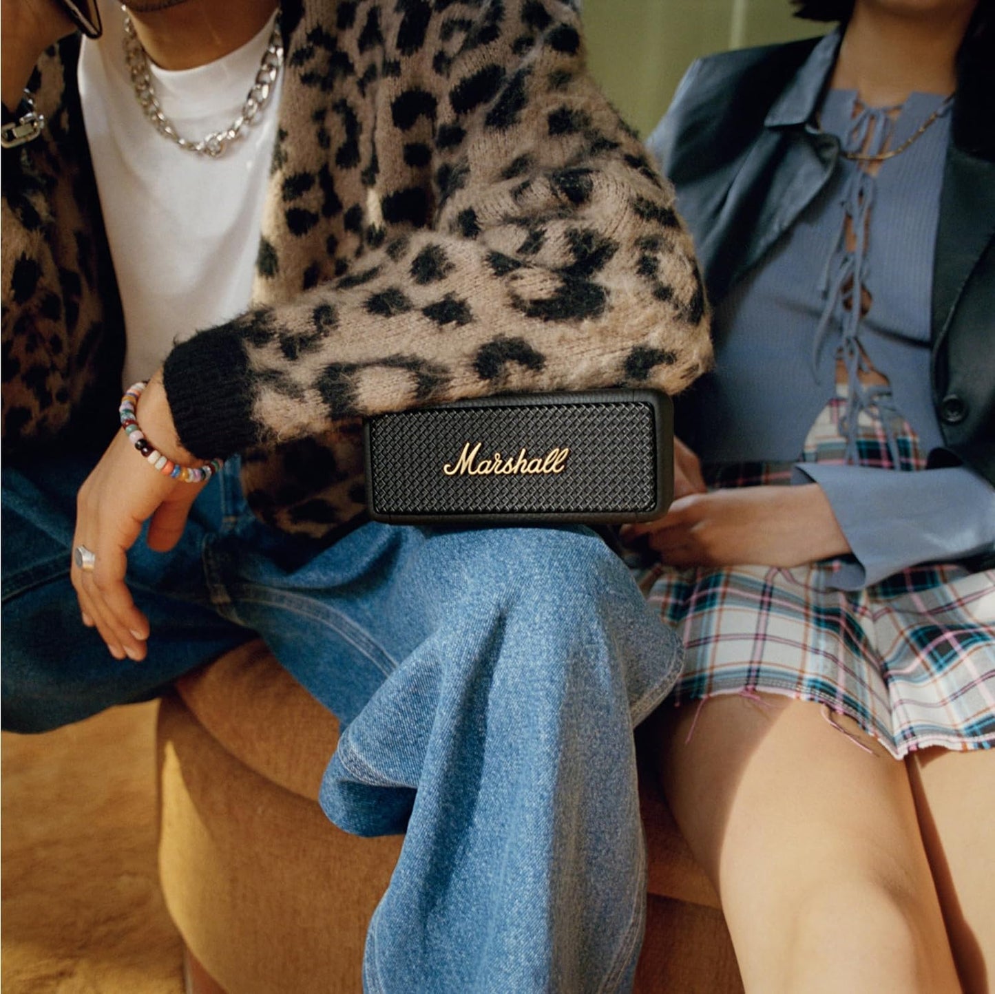 Marshall Emberton II Compact Portable Bluetooth Speaker with 30+ Hours of Playtime, 360° Sound (Sealed Pack)