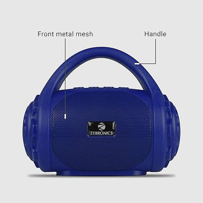 ZEBRONICS Zeb-COUNTY-BLUE Bluetooth Speaker