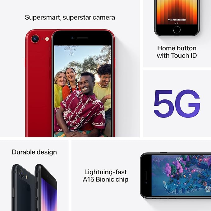 Apple iPhone SE 2 (128 GB) - (Product) RED (3rd Generation)--(old)