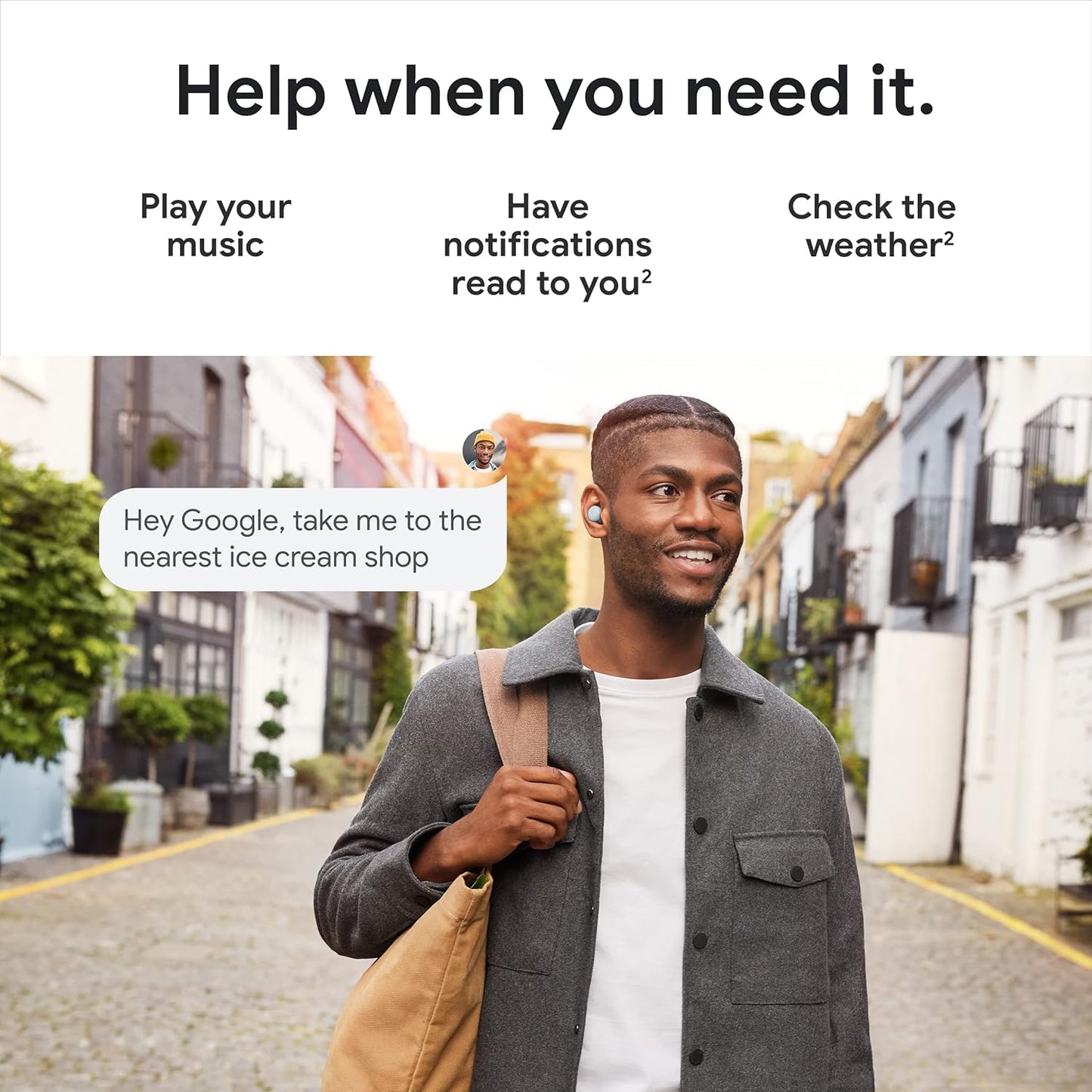 Google Pixel Buds A-Series with Google Assistant Bluetooth Headset (Clearly White, True Wireless)