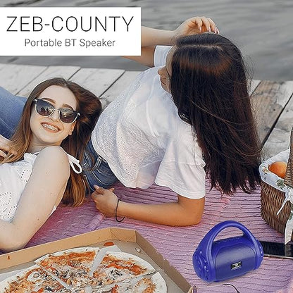 ZEBRONICS Zeb-COUNTY-BLUE Bluetooth Speaker