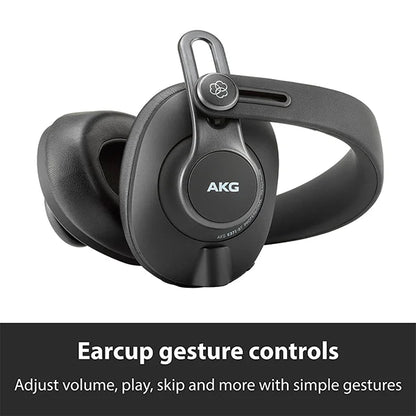 AKG K371BT Bluetooth Wireless Over Ear Headphones with Mic