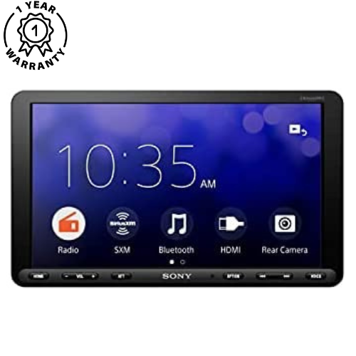 Sony Car Stereo XAV-AX8100 22.7 cm (8.95 inch) Large Screen Digital Media Receiver with HDMI, Bluetooth, Android Auto, Apple Car Play, WebLink