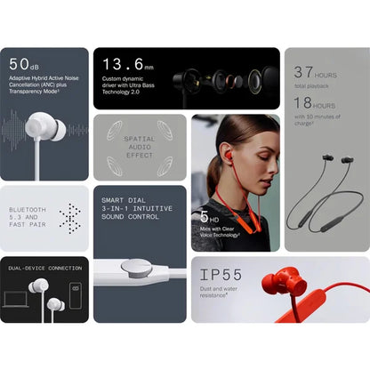CMF by Nothing Neckband Pro 50dB Active Noise Cancellation