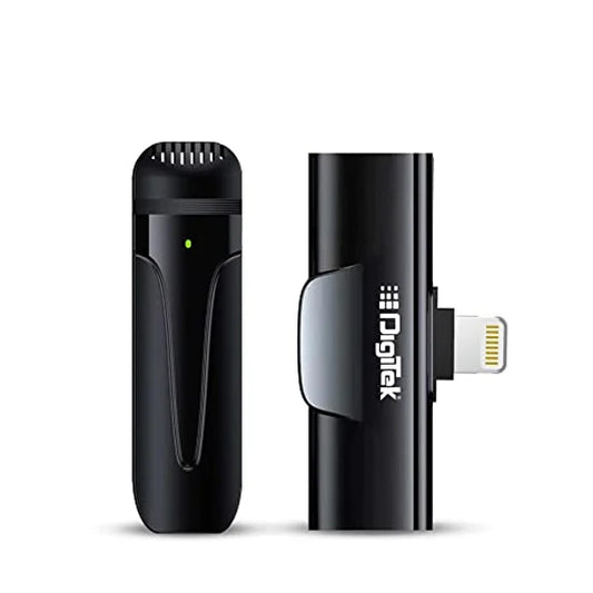 Digitek DWM-002 Wireless Microphone & Receiver with iPhone