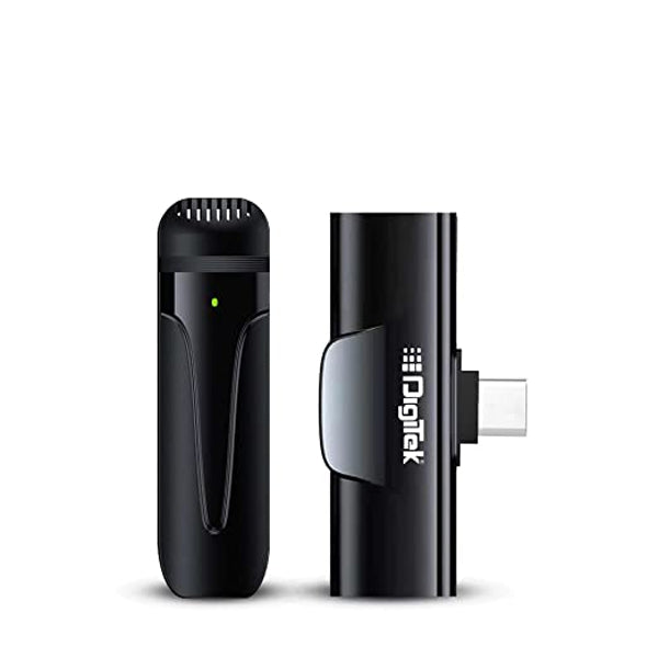 Digitek DWM-001 Wireless Microphone & Receiver with Type C