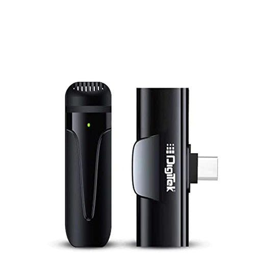 Digitek DWM-001 Wireless Microphone & Receiver with Type C