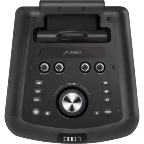 F&D PA300 100 W Bluetooth Party Speaker (Black, Stereo Channel)