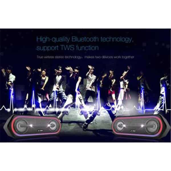 F&D W40 40W Bluetooth Speaker (Black, Stereo Channel)