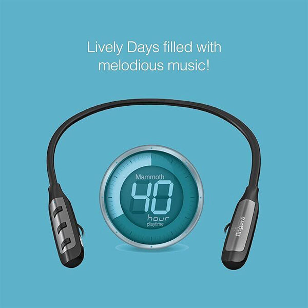 FINGERS Cozy Wireless In-Ear Bluetooth Neckband Earphones
