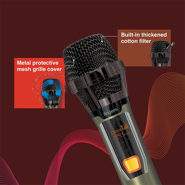 FINGERS Freedom Mic-39 Wireless Microphone