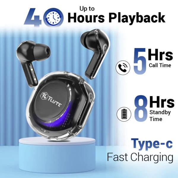 Flute Ultrapods Pro Wireless Earbuds