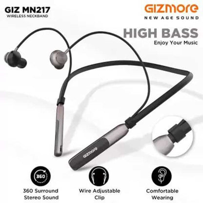 GIZMORE MN217 Bluetooth Magnetic Neckband