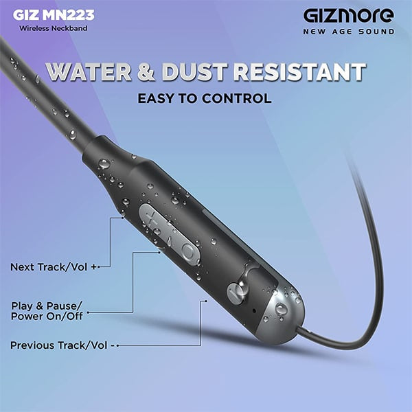 Gizmore MN223 Bluetooth Wireless Neckband