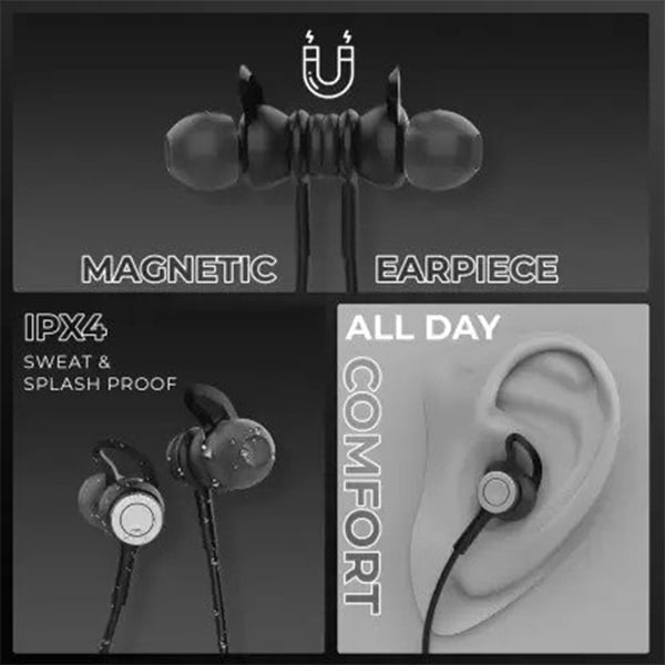 Gizmore MN224 Ultra Neckband Touch Controls