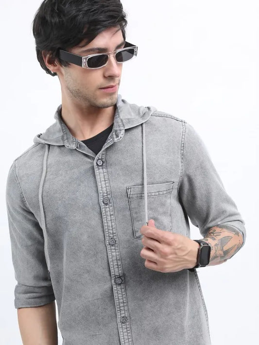 Suburbans Men Cream Checked Relaxed Fit Casual Shirt
