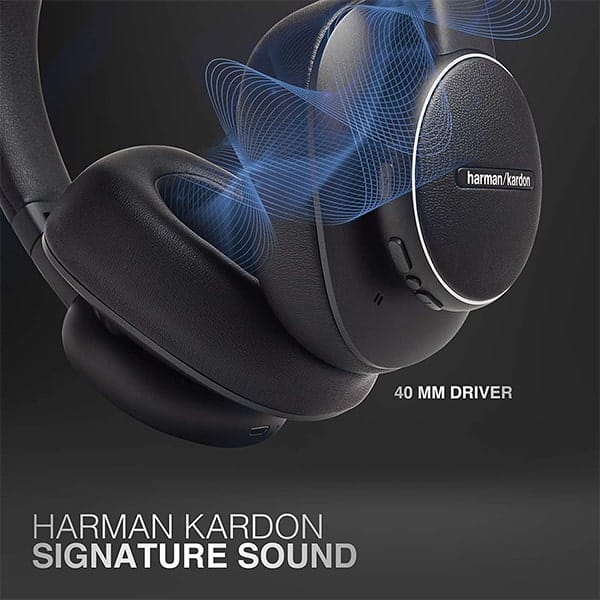 Harman Kardon Fly Over-Ear Active Noise Cancellation Wireless Headphone with Mic