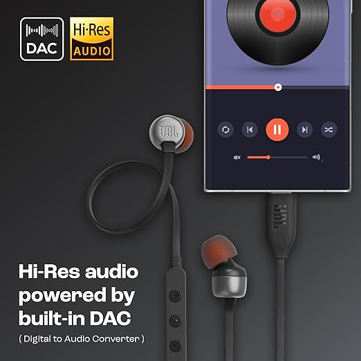 JBL Tune 310C Usb-C In-Ear Earphones