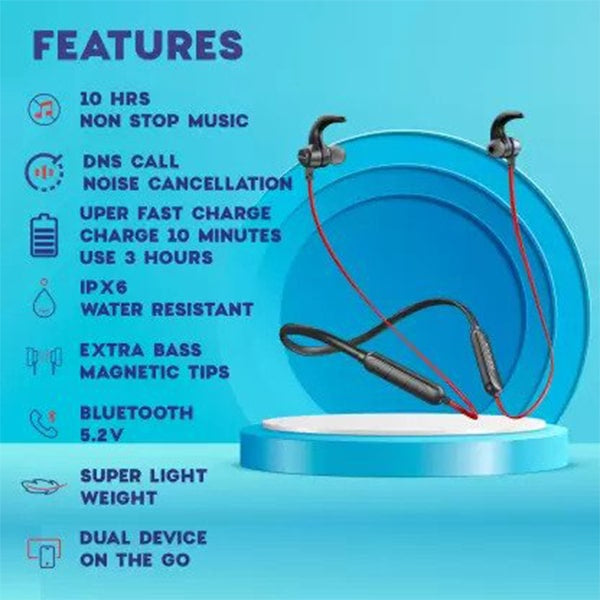 MAXX NX10 Bluetooth Wireless Neckband