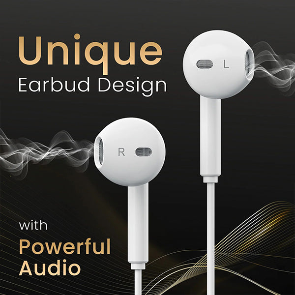 Portronics Conch Theta C in Ear Type C Wired Earphones