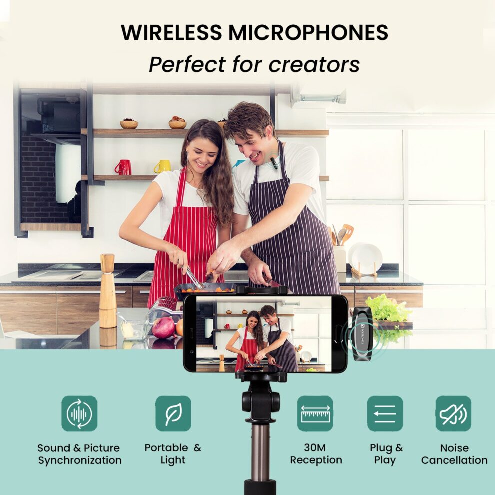 Portronics Dash 7 Wireless Microphone Customer Reviews | View Here