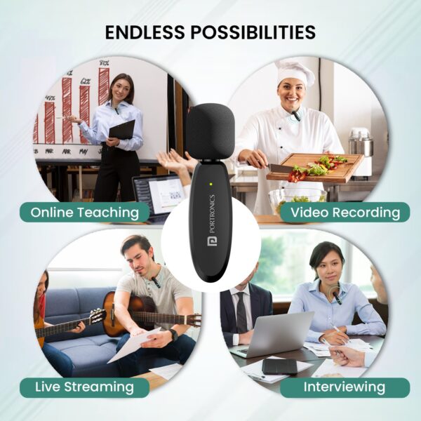 Portronics Dash 7 Wireless Microphone Customer Reviews | View Here