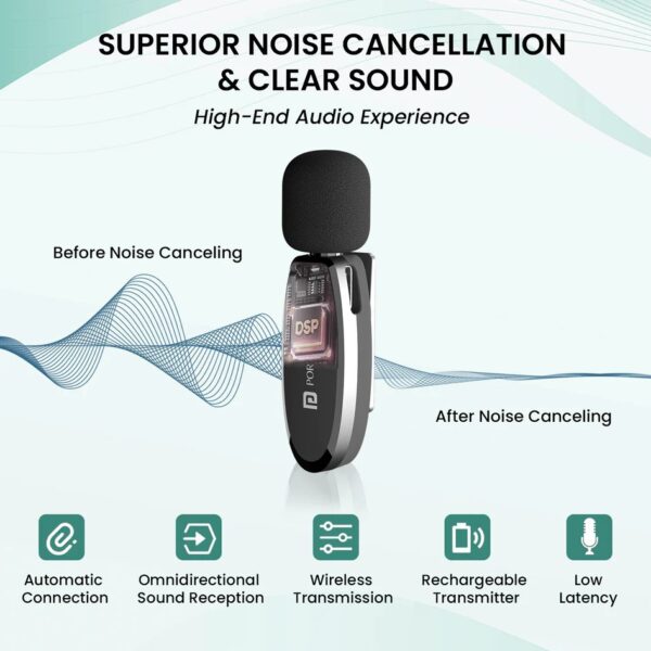 Portronics Dash 7 Wireless Microphone Customer Reviews | View Here
