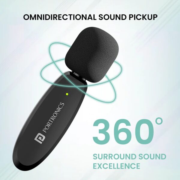Portronics Dash 7 Wireless Microphone Customer Reviews | View Here