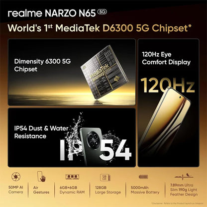 Realme Narzo N65 5G Android Mobile