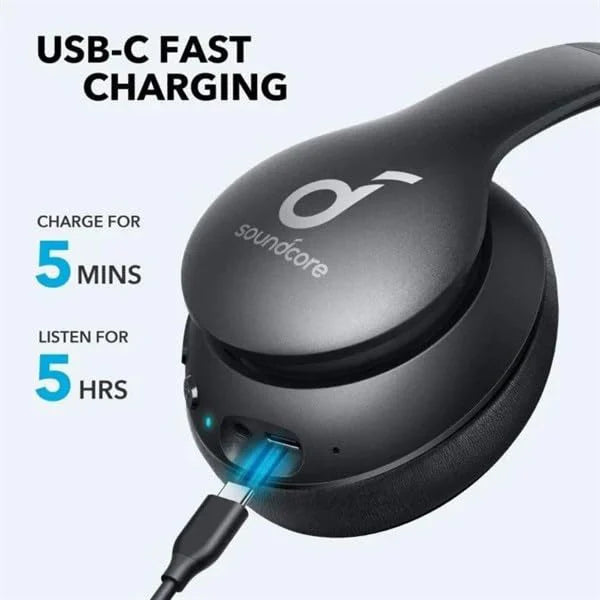 Soundcore By Anker Q10 Bluetooth Wireless On-Ear Foldable Headphones