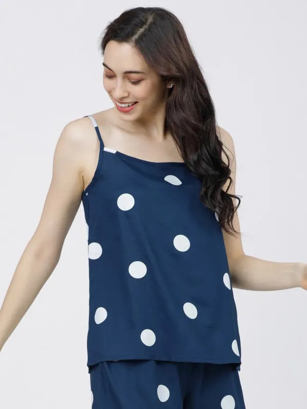 Suburbans  Printed Lounge Top