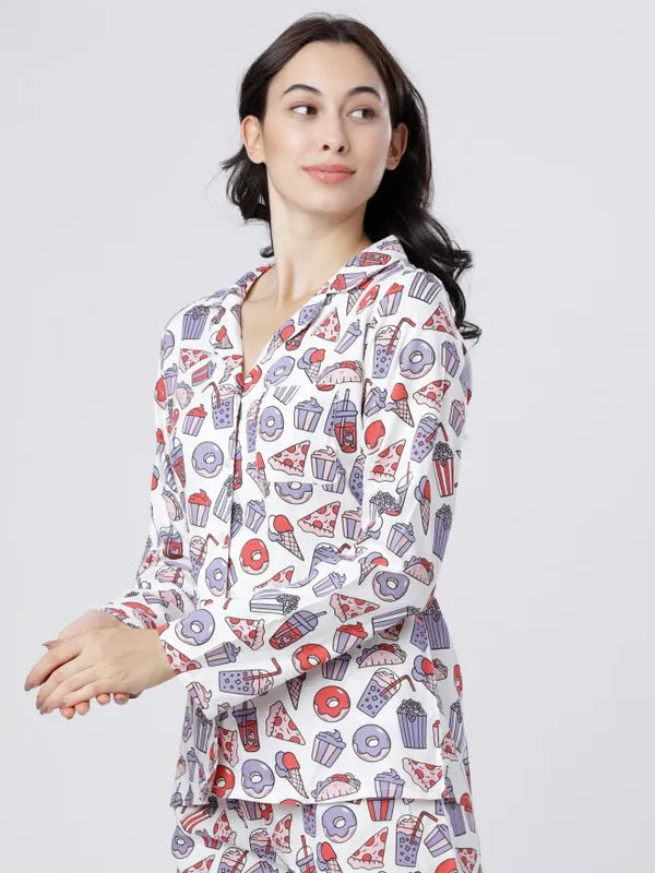 Suburbans  Printed Lounge Shirts