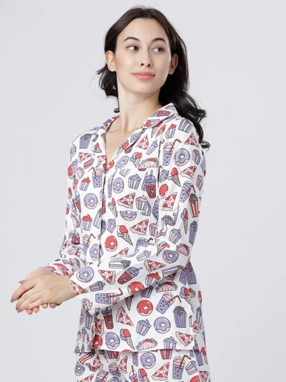 Suburbans  Printed Lounge Shirts