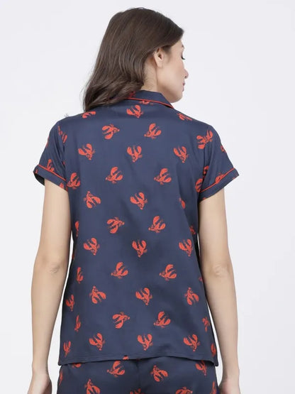 Suburbans  Printed Lounge Shirts